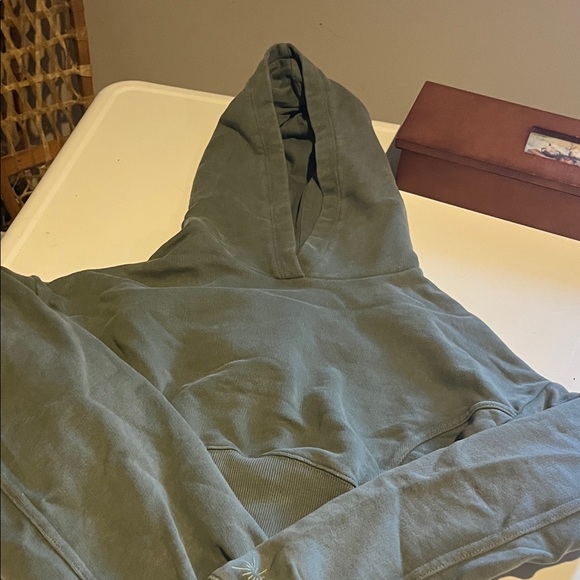 aerie Tops - Aerie Olive Green Hoodie